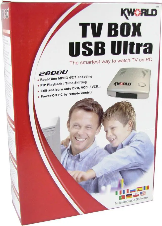 Alt view image 5 of 5 - KWORLD Video Capture / Editing / Encoding Box USB2800R USB 2.0 Interface