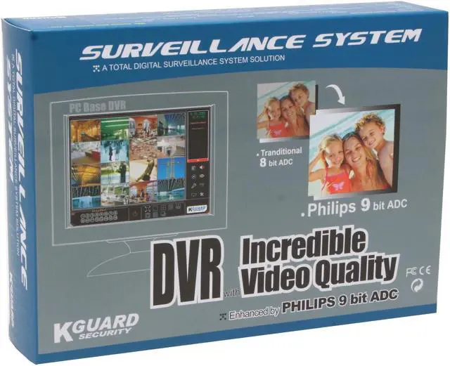 Alt view image 6 of 6 - KGUARD 8 Port Digital Security System Model TV-KW-SEC800A