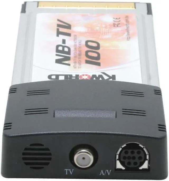 Alt view image 3 of 5 - KWORLD TV Tuner PCMCIA CardBus NB-TV 100 PCMCIA CardBus Interface