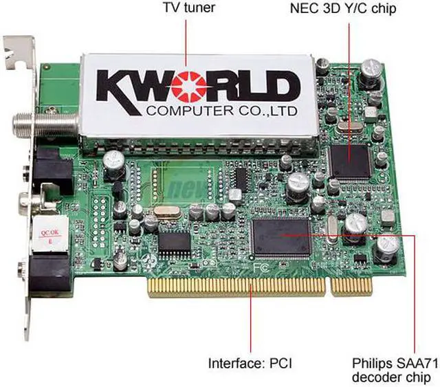 Alt view image 3 of 5 - KWorld VS-TV7133 3DYC TV Tuner Expert PVR-TV Card