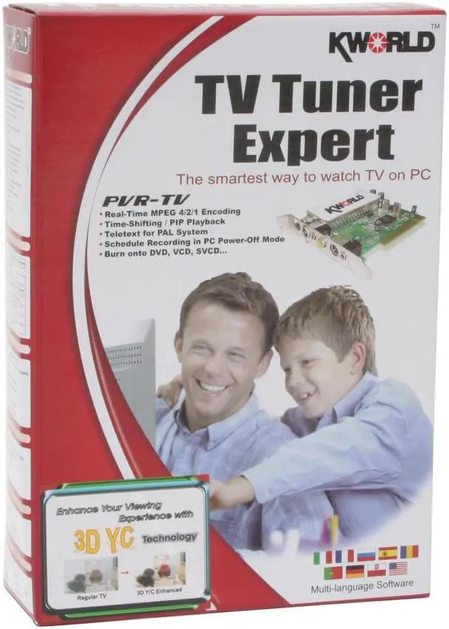 Alt view image 5 of 5 - KWorld VS-TV7133 3DYC TV Tuner Expert PVR-TV Card