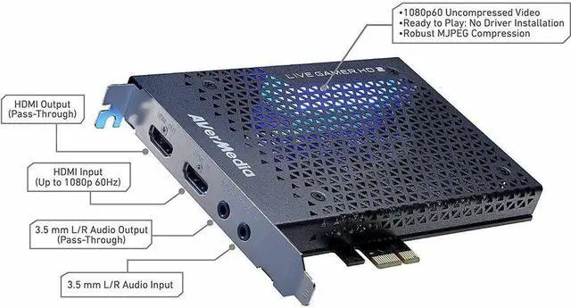 Alt view image 3 of 7 - AVerMedia Live Gamer HD 2 Capture Card GC570