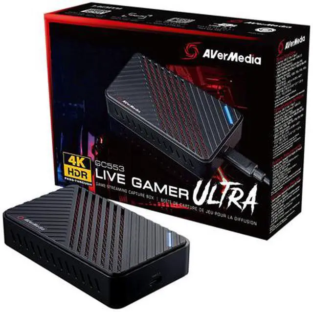 Alt view image 9 of 9 - AVerMedia Game Streaming Capture Box Live Gamer ULTRA (GC553)