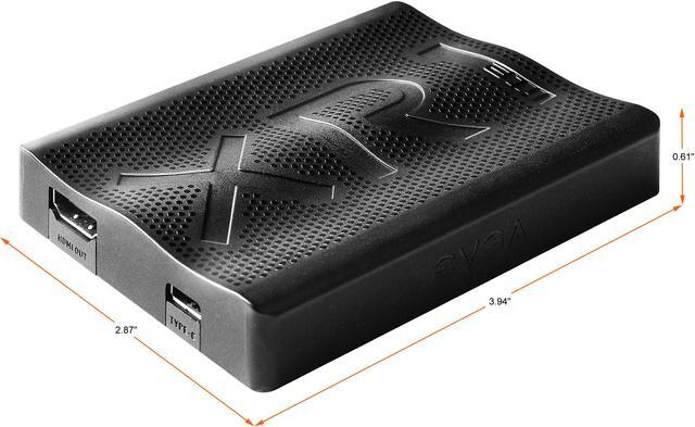 Alt view image 5 of 10 - EVGA XR1 lite Capture Card, Certified for OBS, USB 3.0, 4K Pass Through, PC, PS5, PS4, Xbox Series X and S, Xbox One, Nintendo Switch, 141-U1-CB20-LR