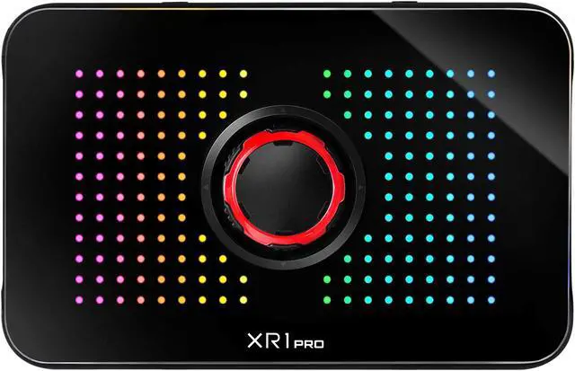 Alt view image 2 of 8 - EVGA XR1 Pro Capture Card, 1440p/4K HDR Capture/Pass Through, Certified for OBS, USB 3.1, ARGB, Audio Mixer
