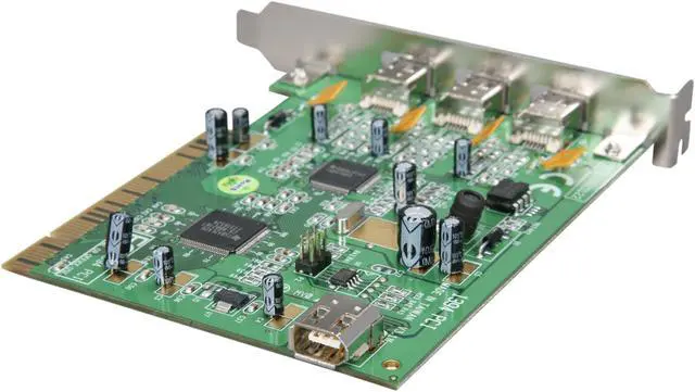 Alt view image 5 of 6 - Koutech PCI to 1394a Card Model KW-582V2