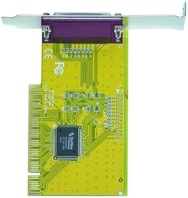 Alt view image 2 of 5 - Koutech Single Parallel PCI (SPP/PS2/EPP/ECP) Card Model IO-PP110