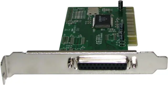 Alt view image 3 of 5 - Koutech Single Parallel PCI (SPP/PS2/EPP/ECP) Card Model IO-PP110