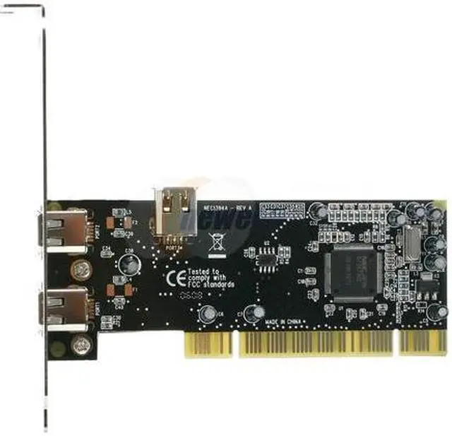 Alt view image 3 of 7 - Koutech PCI to 1394a Card Model IO-PFW310