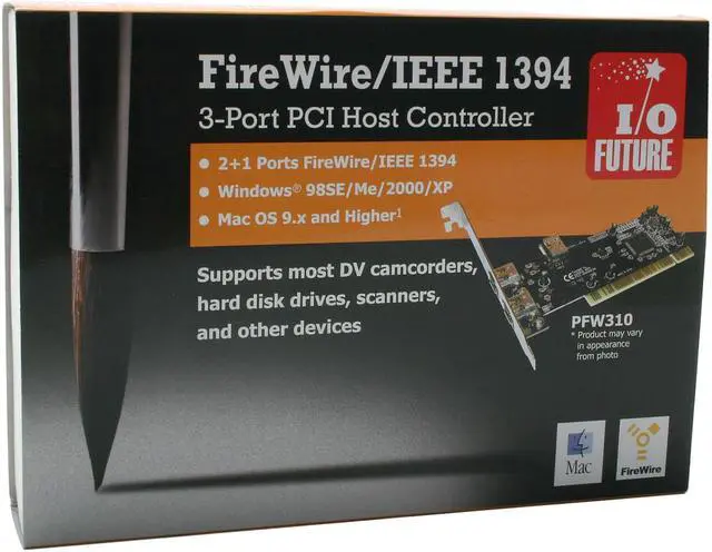 Alt view image 7 of 7 - Koutech PCI to 1394a Card Model IO-PFW310