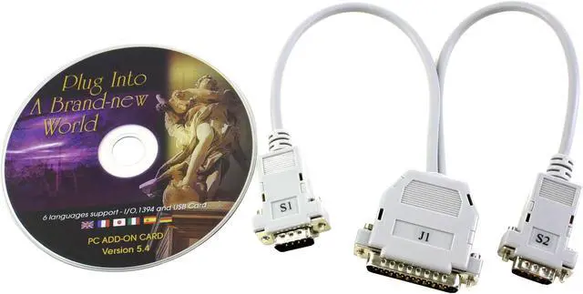 Alt view image 3 of 4 - Koutech IO-CBS220 Serial Ports PCMCIA Card 1x 9-pin RS-232 Serial port (onboard) or 2x 9-pin RS-232 Serial port (via adapter cable)