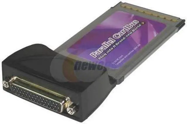 Alt view image 2 of 3 - Koutech IO-CBP220 Parallel Ports PCMCIA Card Two 25-pin Parallel ports