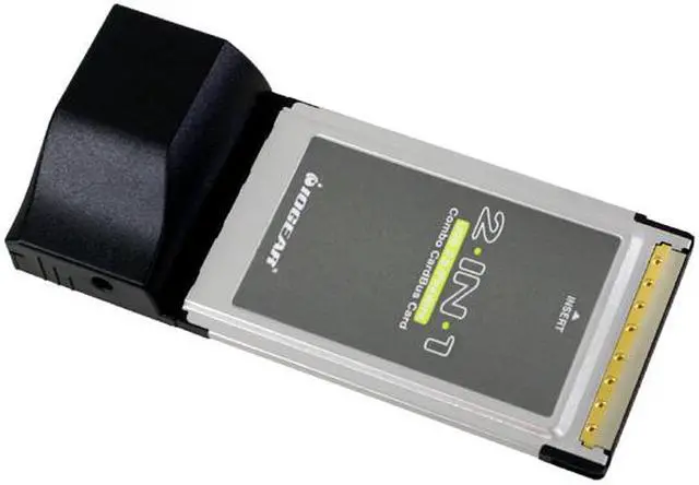 Alt view image 2 of 4 - IOGEAR GUF202 USB 2.0 / FireWire Combo CardBus Card