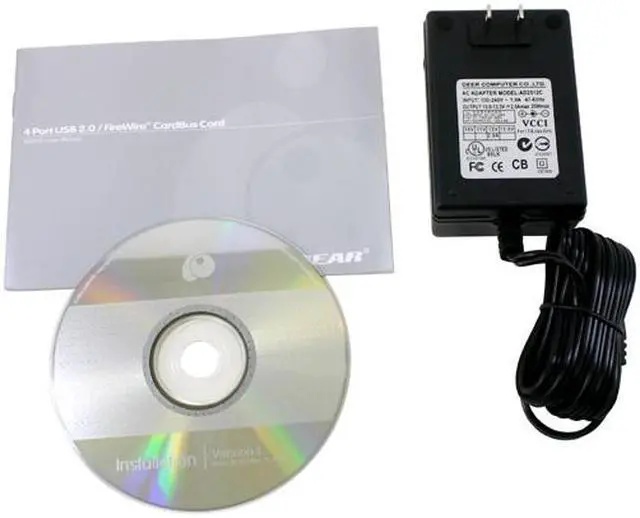 Alt view image 3 of 4 - IOGEAR GUF202 USB 2.0 / FireWire Combo CardBus Card