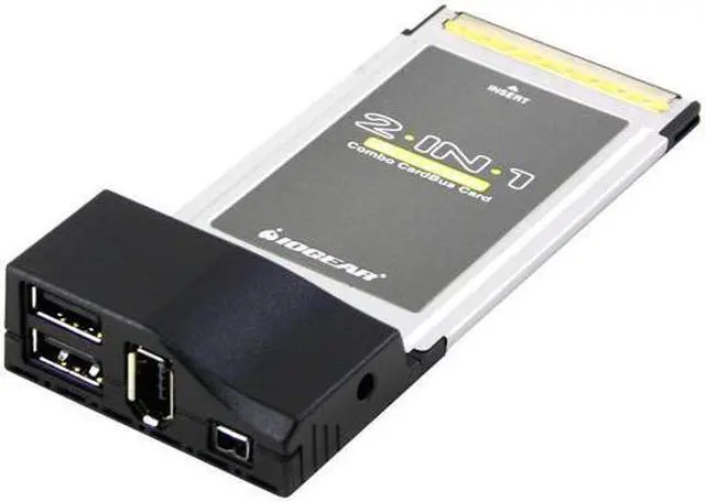 Main image of IOGEAR GUF202 USB 2.0 / FireWire Combo CardBus Card