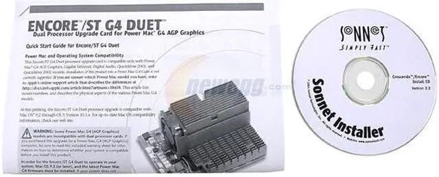 Alt view image 4 of 5 - SoNNeT Encore/ST G4 Duet Dual Processor upgrade card for Power Mac G4s with AGP Graphics Model SG4D-1300-2M