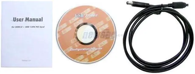 Alt view image 4 of 5 - Zonet Firewire/USB2.0 PCI Combo Card Model ZUC2400