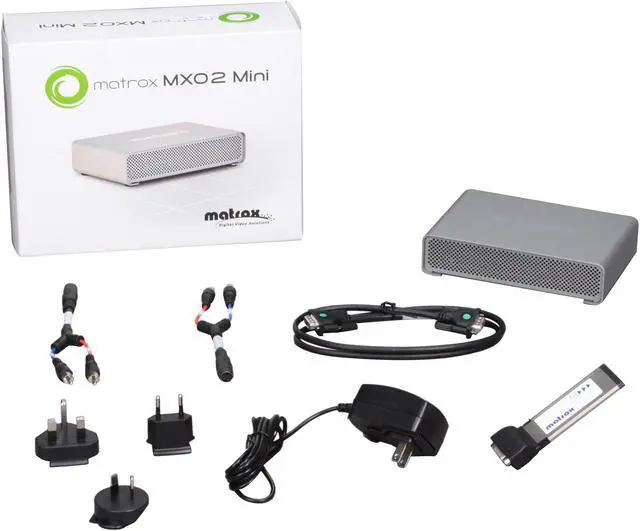 Alt view image 5 of 5 - Matrox High Definition HDMI and Analog I/O with ExpressCard/34 Card for MacBook Pro and PC Laptops MXO2MINI/L