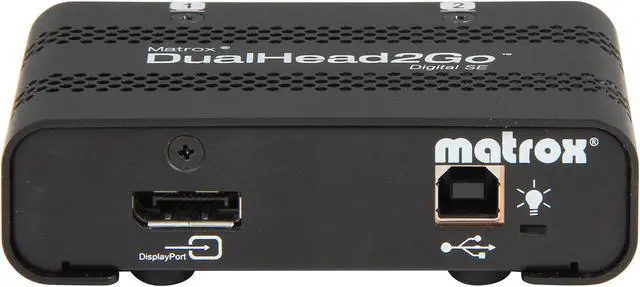 Alt view image 3 of 5 - Matrox Graphics eXpansion Module DualHead2Go Digital SE video converter, D2G-DP2D-IF