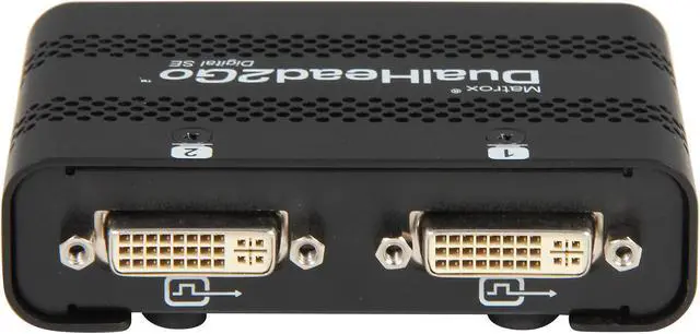 Alt view image 5 of 5 - Matrox Graphics eXpansion Module DualHead2Go Digital SE video converter, D2G-DP2D-IF