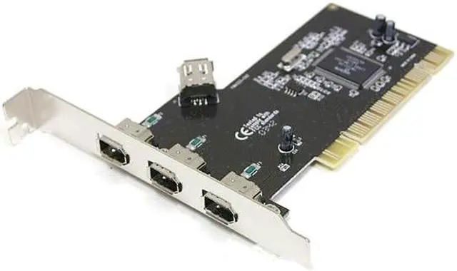 Main image of Link Depot AGERE (Lucent) IEEE 1394A 3+1 Port PCI Card Model USS-IE4