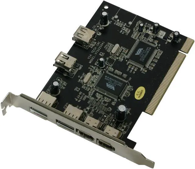 Main image of Link Depot USB2.0 & Firewire Combo Card Based on ALi M5271 Model PCI-COMBO