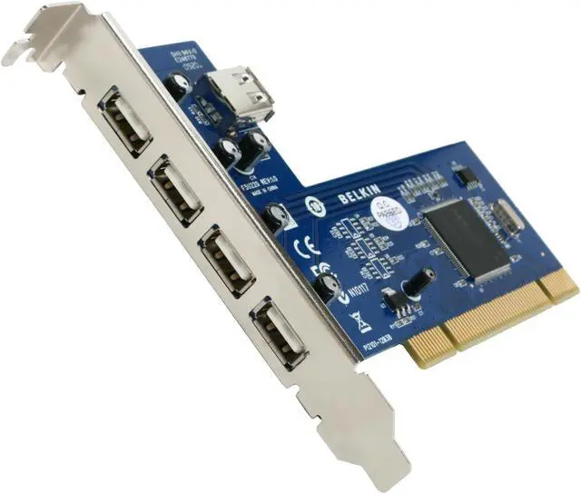 Main image of BELKIN Hi-Speed USB 2.0 5-Port PCI Card Model F5U220v1