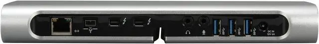 Alt view image 4 of 5 - Belkin Silver F4U055WW Thunderbolt Express Dock