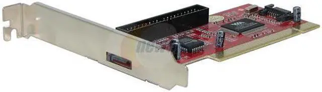 Alt view image 2 of 2 - PPA 2-Port SATA PCI Controller Card Model 1301