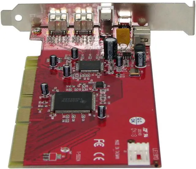 Alt view image 3 of 3 - PPA Firewire 800 32 & 64 bits PCI Card Model 1226