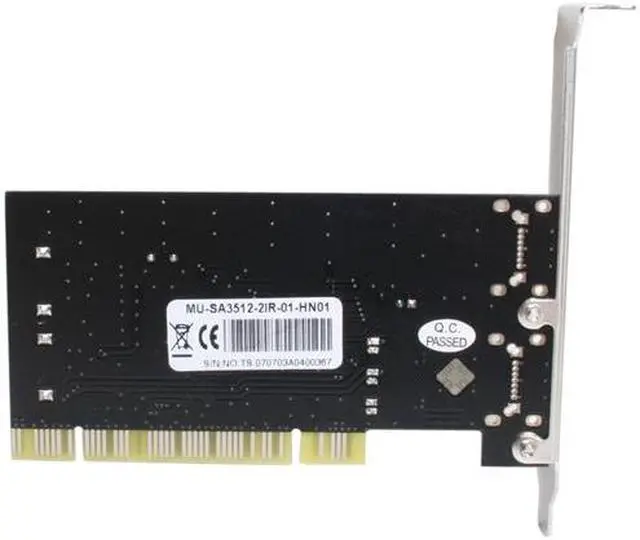 Alt view image 3 of 7 - KINGWIN PCI Serial ATA to SATA controller card Model U2PCI-1