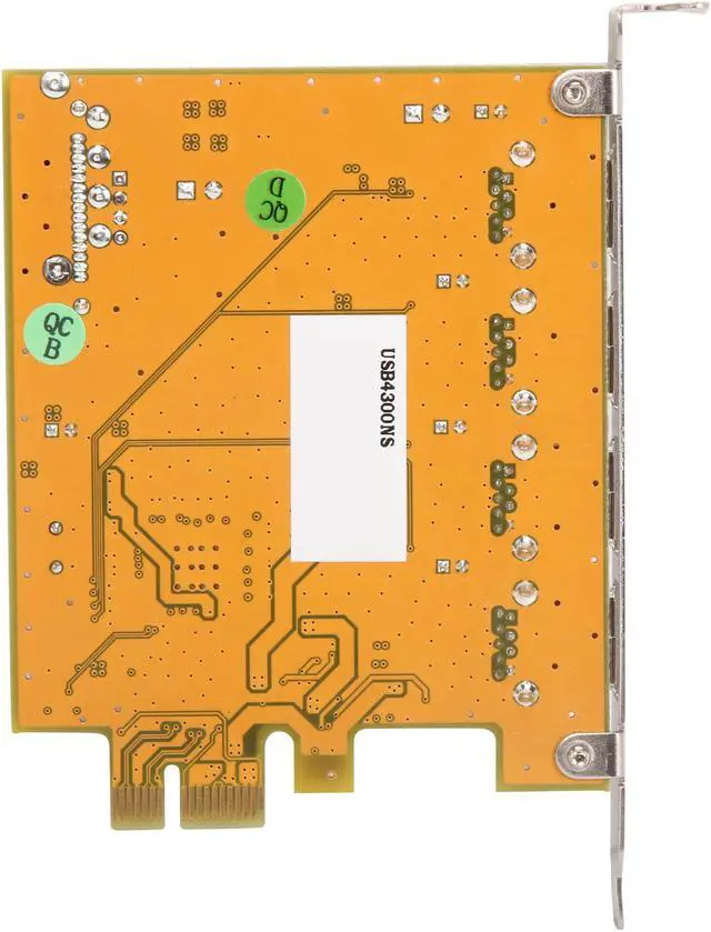 Alt view image 4 of 5 - SUNIX USB4300NS USB3.0 4-port PCI Express Host Controller with SATA Power Connector