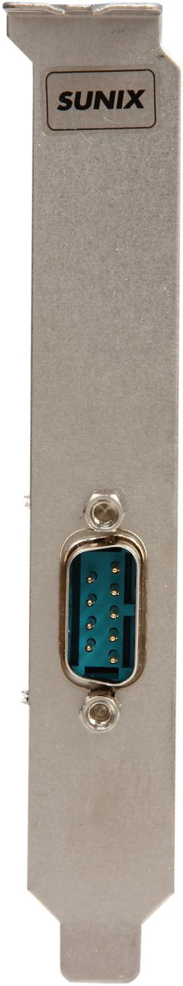 Alt view image 2 of 5 - SUNIX 1-port RS-232 Universal PCI Serial Remap Board Model SER5027D+L