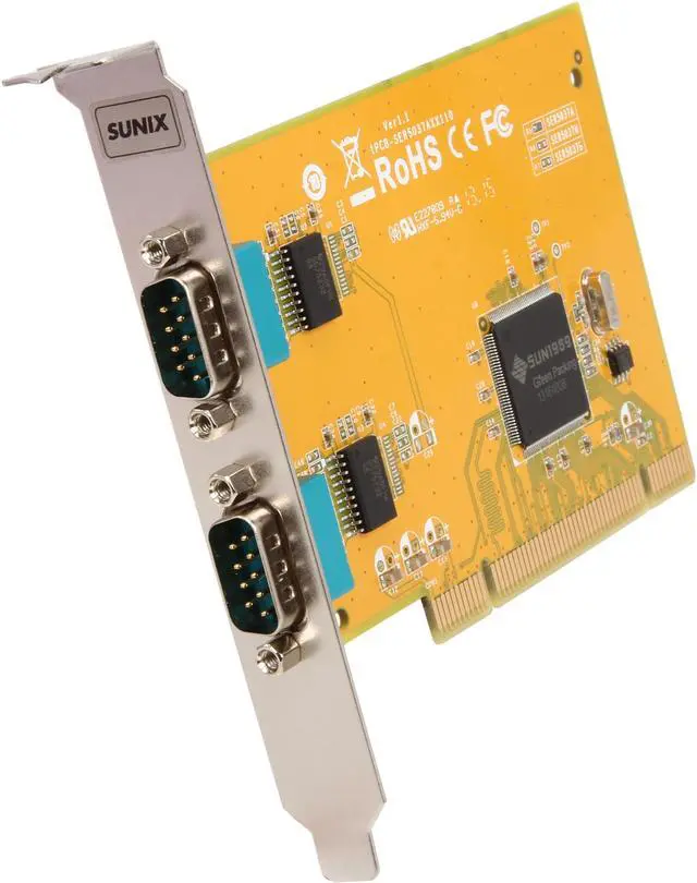 Main image of SUNIX 2-port RS-232 Universal PCI Serial Board Model SER5037A