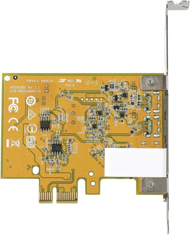 Alt view image 4 of 5 - SUNIX USB 3.1 10G & DisplayPort Alt-Mode PCI Express Host Card with Dual USB Type-C Receptacles (Gen2) Model UPD2018
