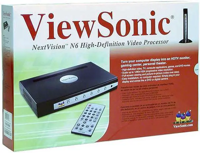 Alt view image 5 of 5 - ViewSonic NextVision 6 (N6) Video Processor/Tuner Box