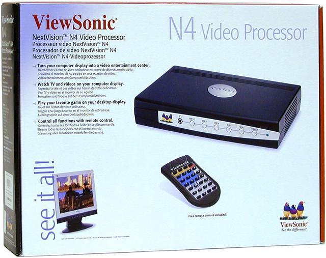 Alt view image 4 of 4 - ViewSonic NextVision N4 Video Processor/TV Tuner Box