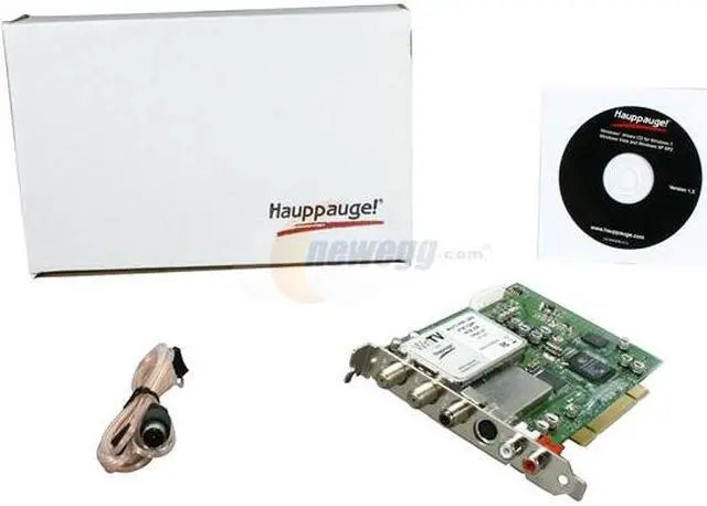 Alt view image 5 of 5 - Hauppauge WinTV-HVR-1600 ATSC/ClearQAM/NTSC TV Tuner White Box 1101 PCI Interface - OEM