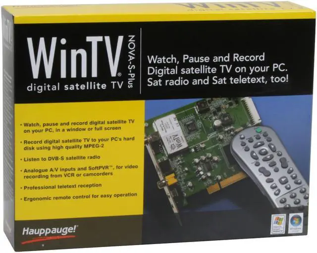 Alt view image 9 of 9 - Hauppauge WinTV-Nova-S-Plus Video Device 790 PCI Interface