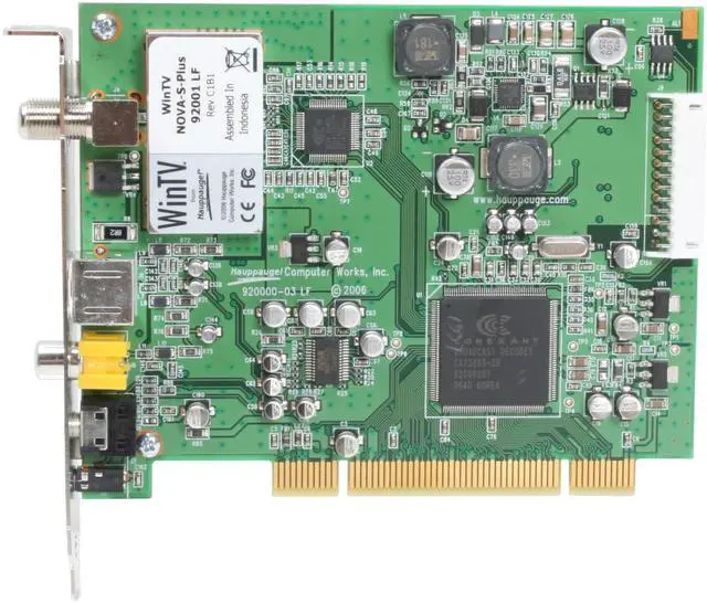 Alt view image 4 of 9 - Hauppauge WinTV-Nova-S-Plus Video Device 790 PCI Interface