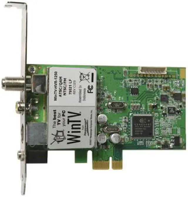 Alt view image 3 of 8 - Hauppauge WinTV-HVR-1250 NSTC/ATSC/QAM Internal HDTV Card PCI-E x1 - OEM