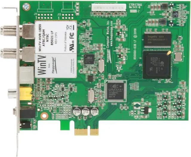 Alt view image 3 of 5 - Hauppauge WinTV-HVR-1850 MC Board Only PCI-E x1 – OEM - OEM