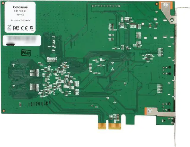 Alt view image 5 of 6 - Hauppauge Colossus - Record your high definition video gameplay and TV programs by H.264 for resolution up to 1080i, PCI-Express x1 Interface