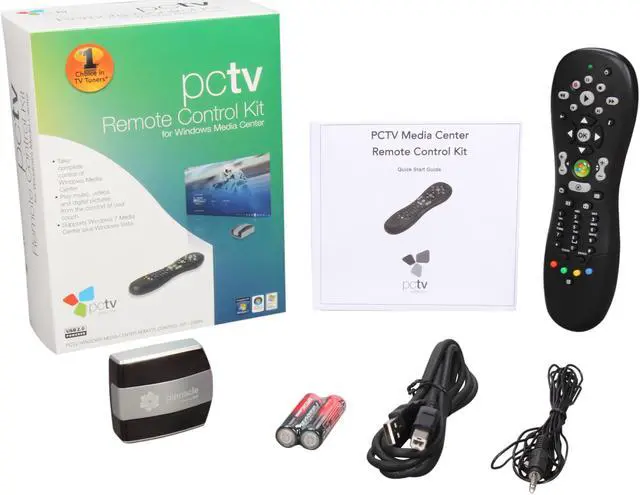 Alt view image 7 of 7 - Hauppauge Media Center Remote Control Kit w/ USB 2.0 Receiver