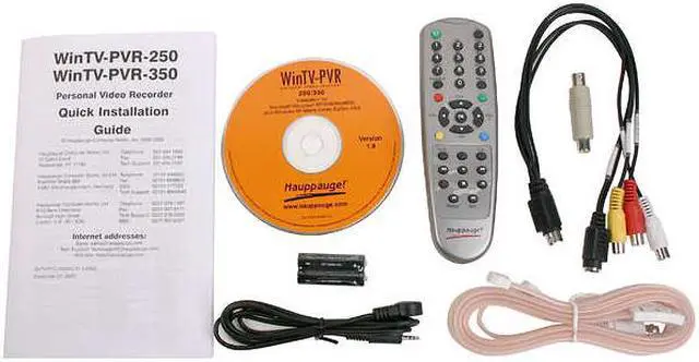 Alt view image 5 of 6 - Hauppauge Video Recorder, TV/FM Tuner Card WinTV PVR 350 PCI Interface