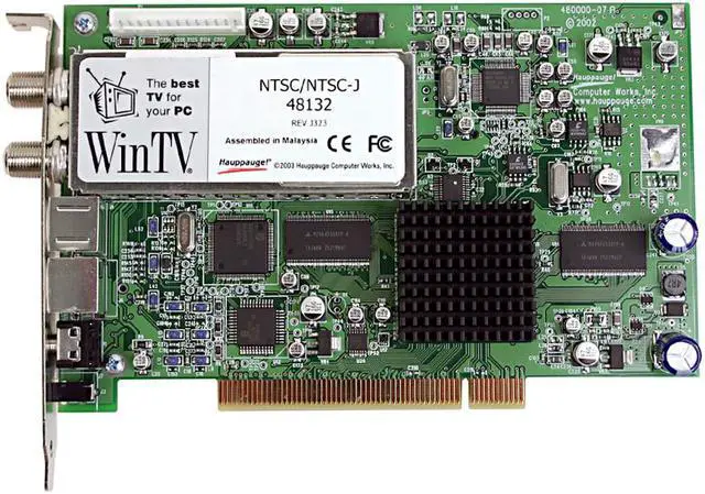 Alt view image 3 of 6 - Hauppauge Video Recorder, TV/FM Tuner Card WinTV PVR 350 PCI Interface