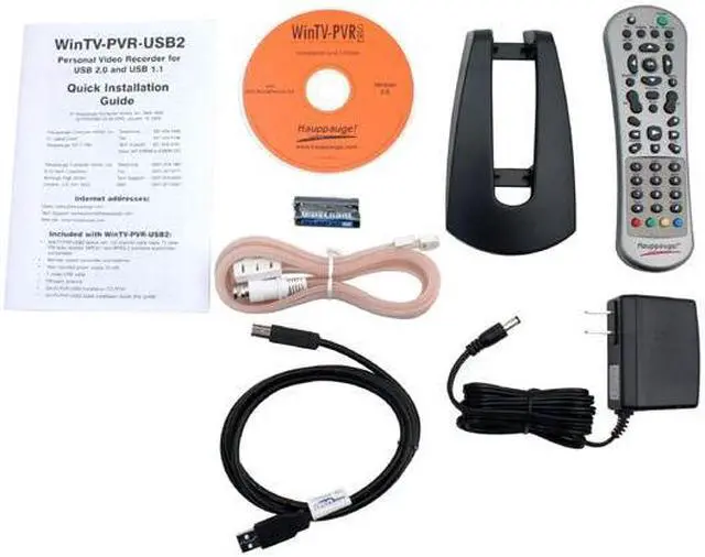 Alt view image 5 of 6 - Hauppauge WINTV-PVR-USB2 941 TV Tuner w/Remote & FM 941 USB 2.0 Interface