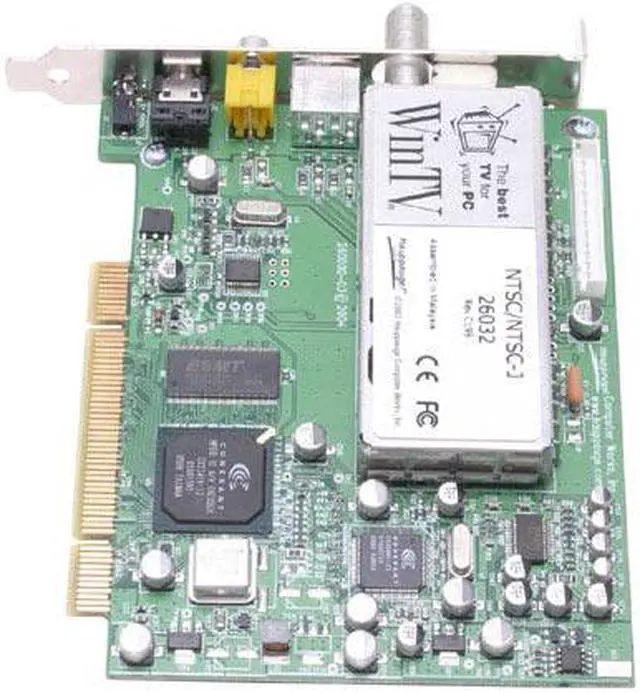Alt view image 2 of 6 - Hauppauge Tuner Card 1045 PCI Interface