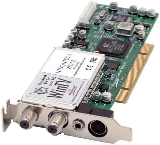 Alt view image 2 of 6 - Hauppauge Low Profile TV Tuner Card WINTV-PVR 150MCE-LP PCI Interface