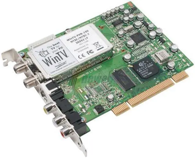 Alt view image 2 of 10 - Hauppauge WinTV-PVR-150 MCE Kit Tuner Card w/MCE Remote 1062 PCI Interface